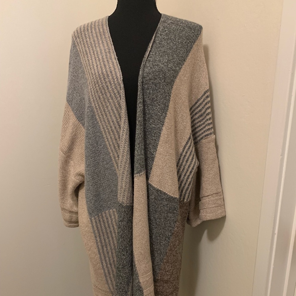 Gorgeous patterned ruana